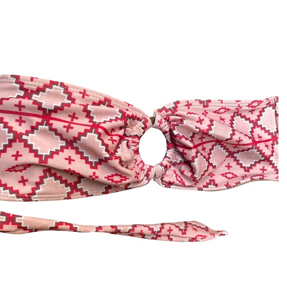 Bubalulu Malibu Strapless Bikini Top with O Ring NWOT - Picture 5 of 12